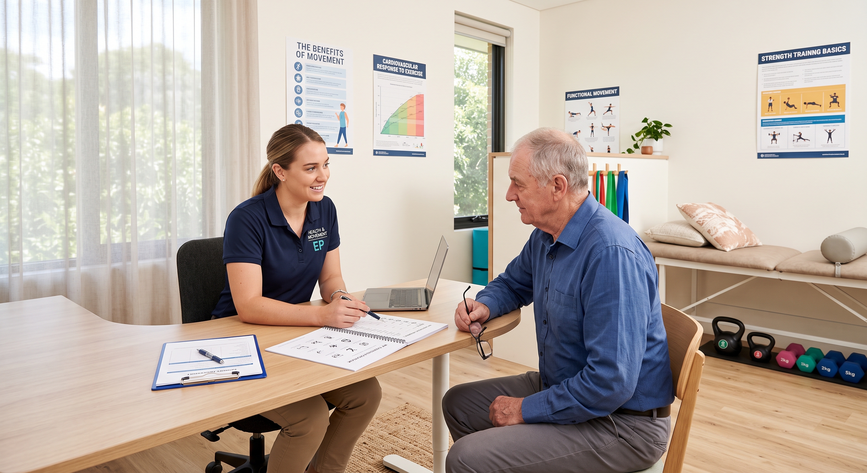 What does an exercise physiologist actually do for someone going through cancer treatment?